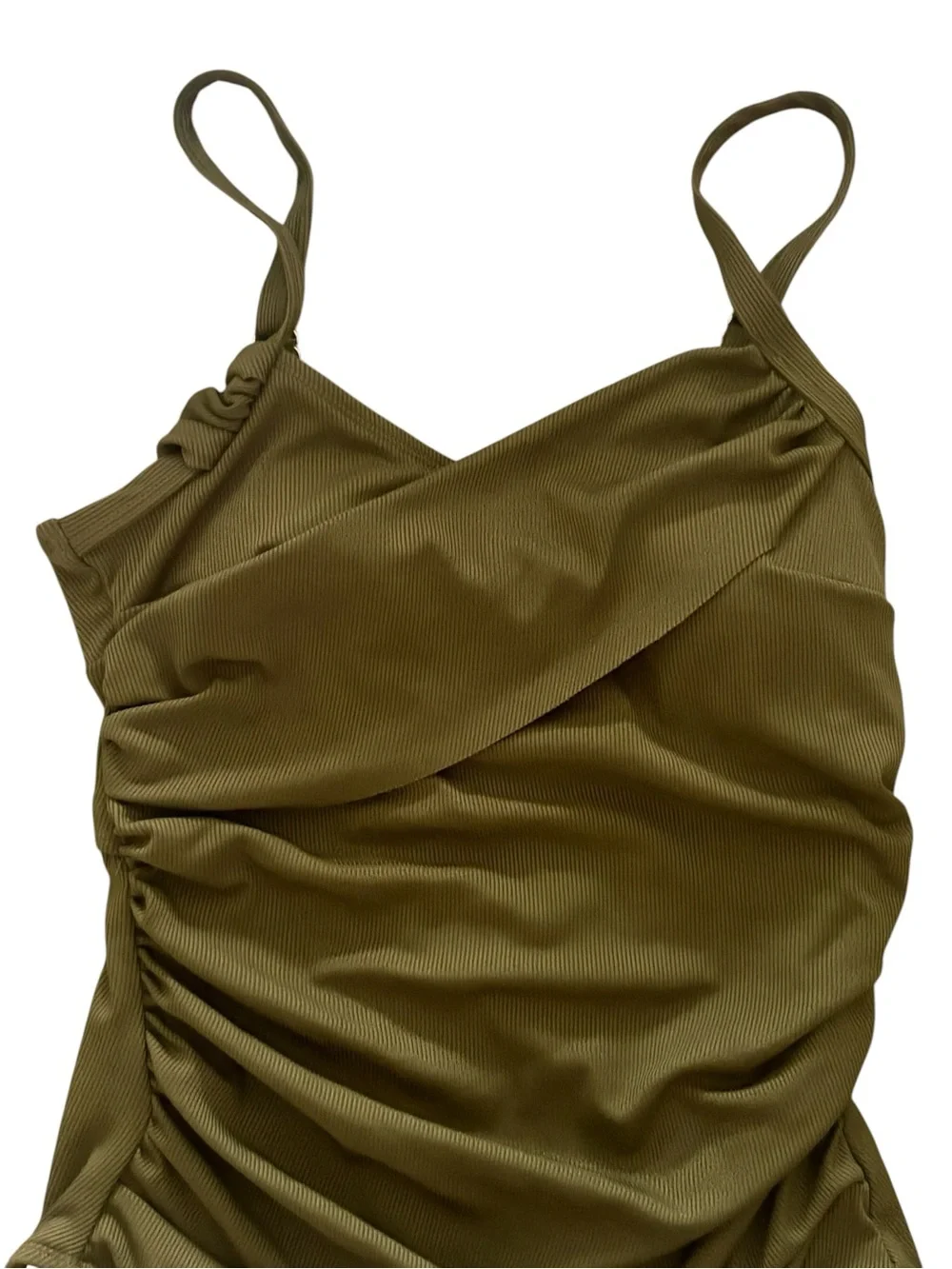 Cupshe Olive Green One-Piece Swimsuit